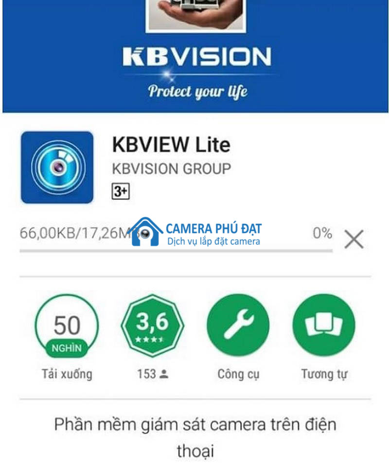 Cách cài đặt camera Kbvision PC