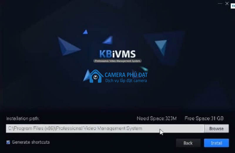 Cách cài đặt camera Kbvision PC