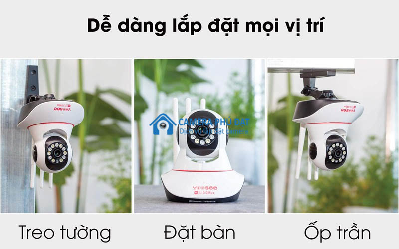 trọn bộ 3 camera chất lượng