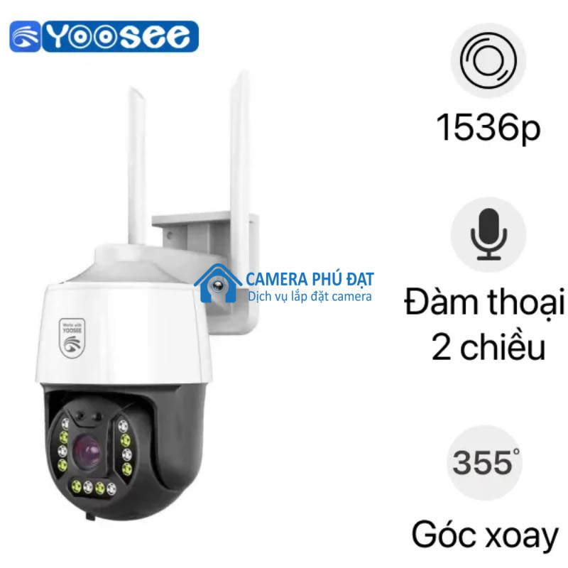 Camera Yoosee dùng Sim 4G - 3MP 