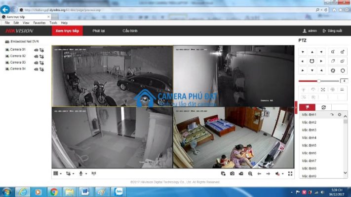 Phần mềm xem camera trên máy tính