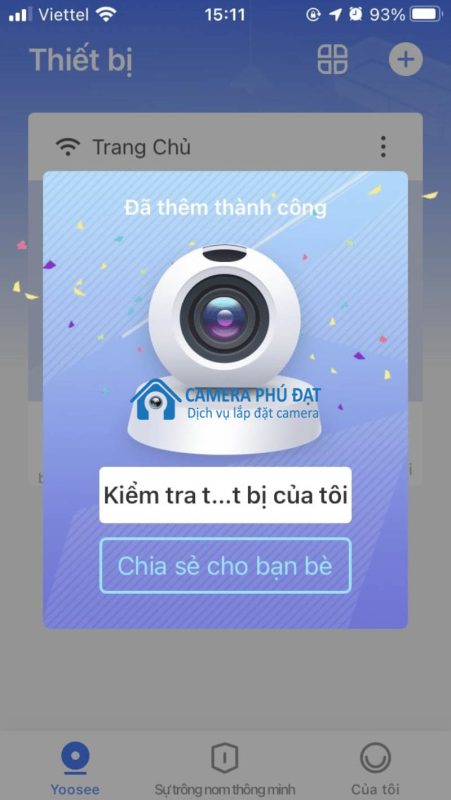 cách cài đặt camera Yoosee trên điện thoại