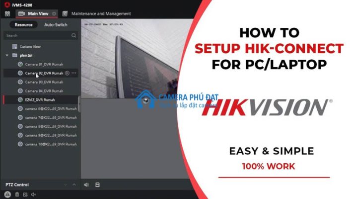 Cách cài HiKconnect PC